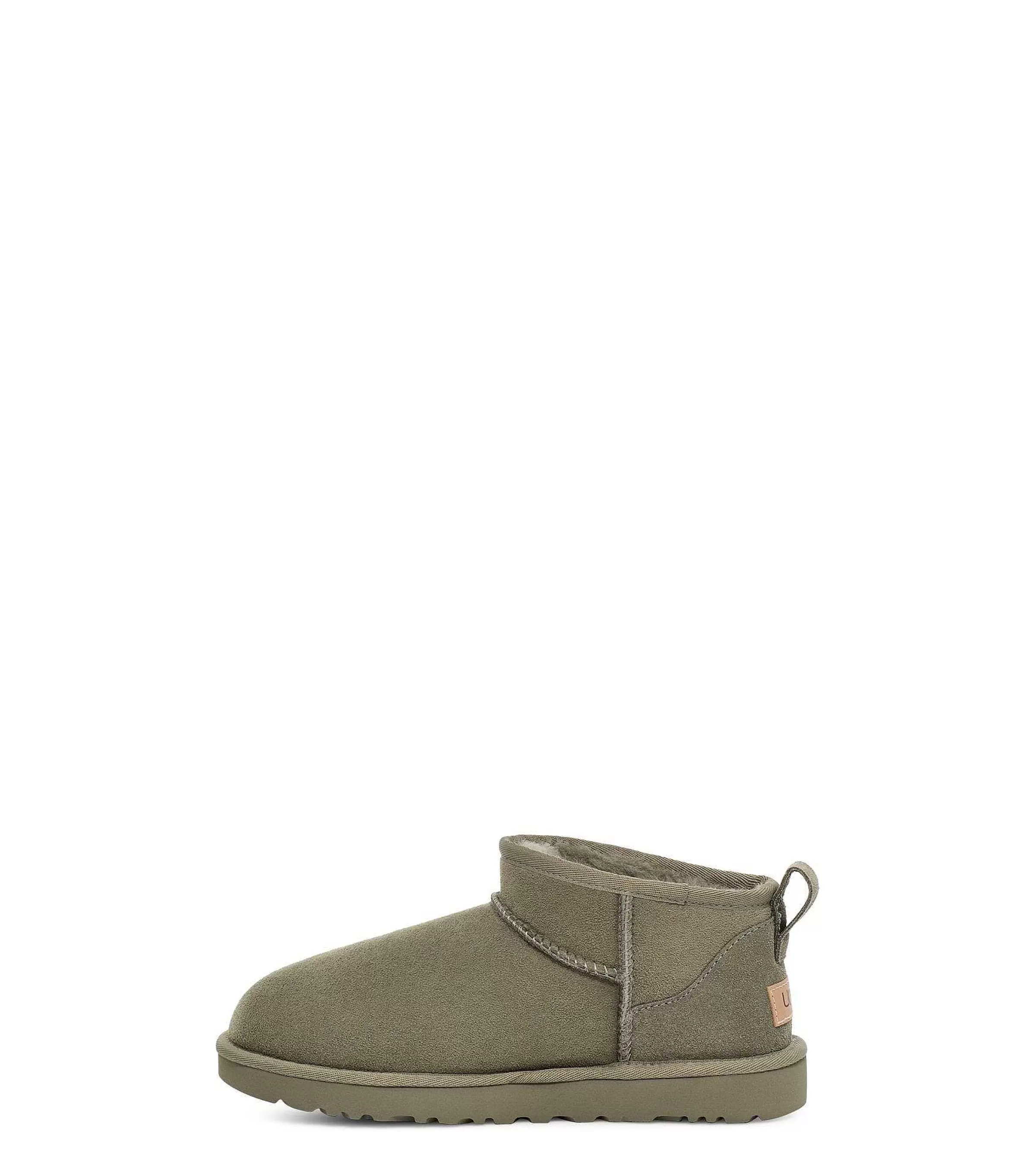 Bottes Classiques-UGG Classique Ultra Mini Vert mousse