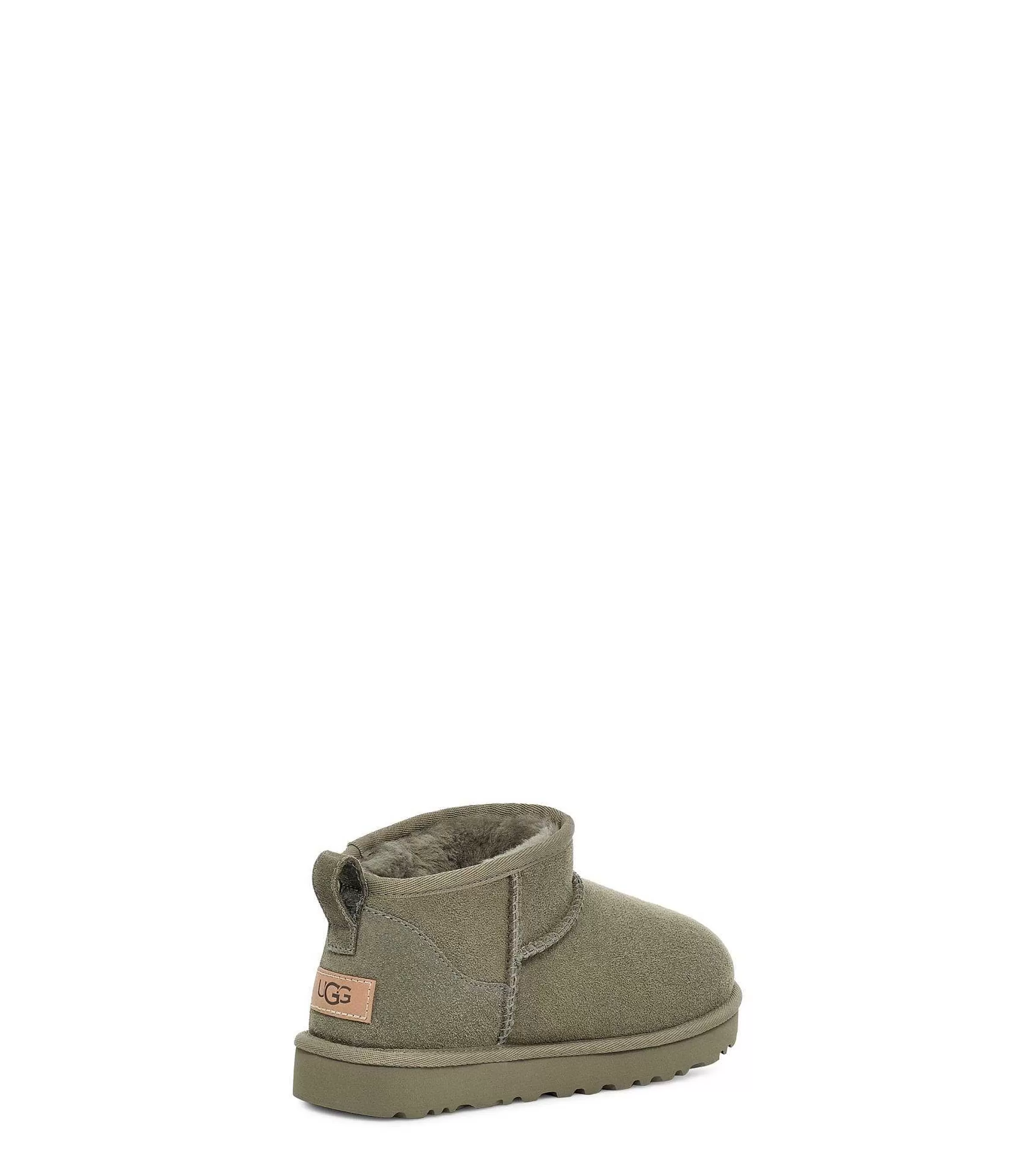 Bottes Classiques-UGG Classique Ultra Mini Vert mousse