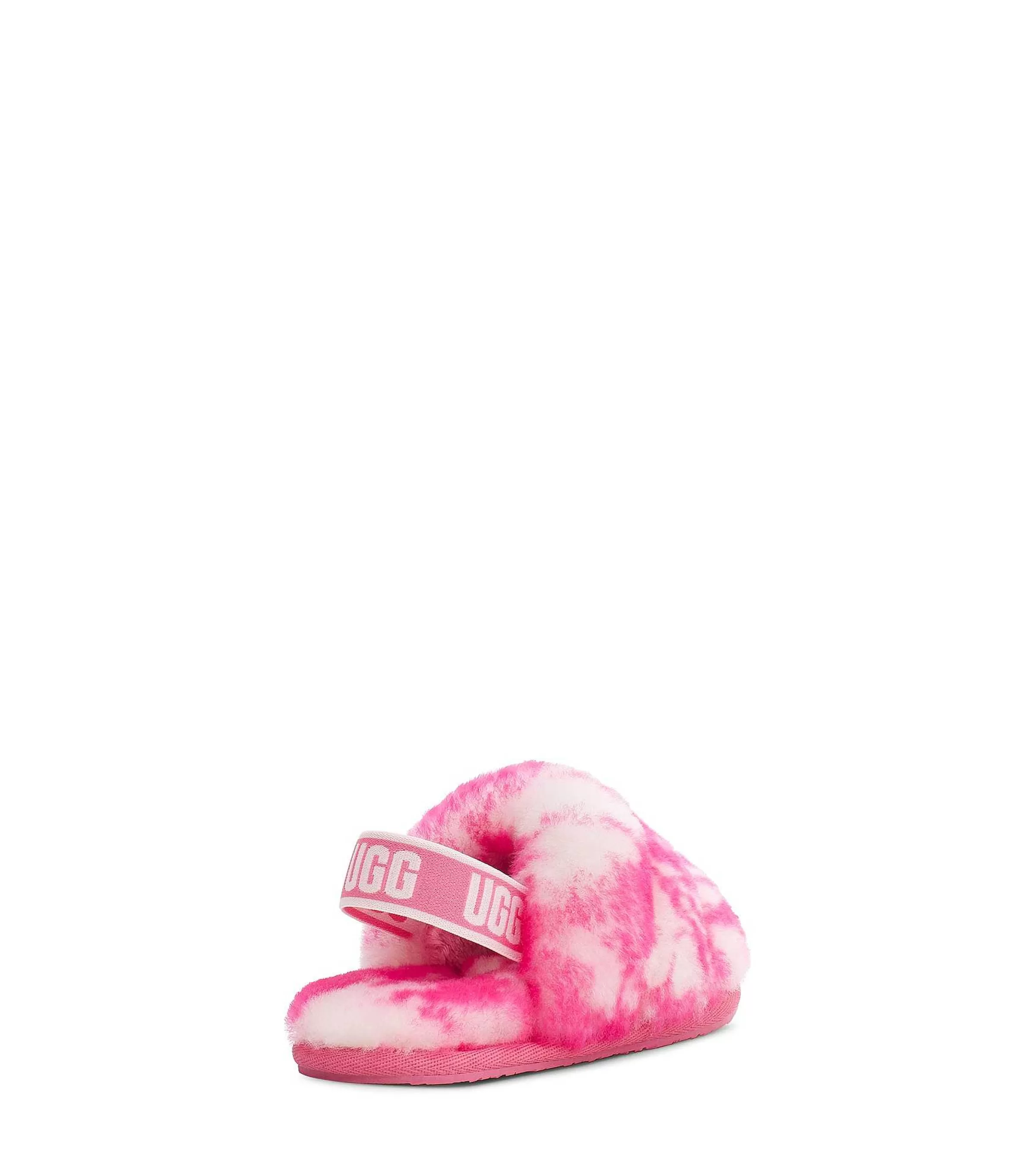 Pantoufles-UGG Fluff Yeah Slide Marble Rose Rose / Rose Coquillage