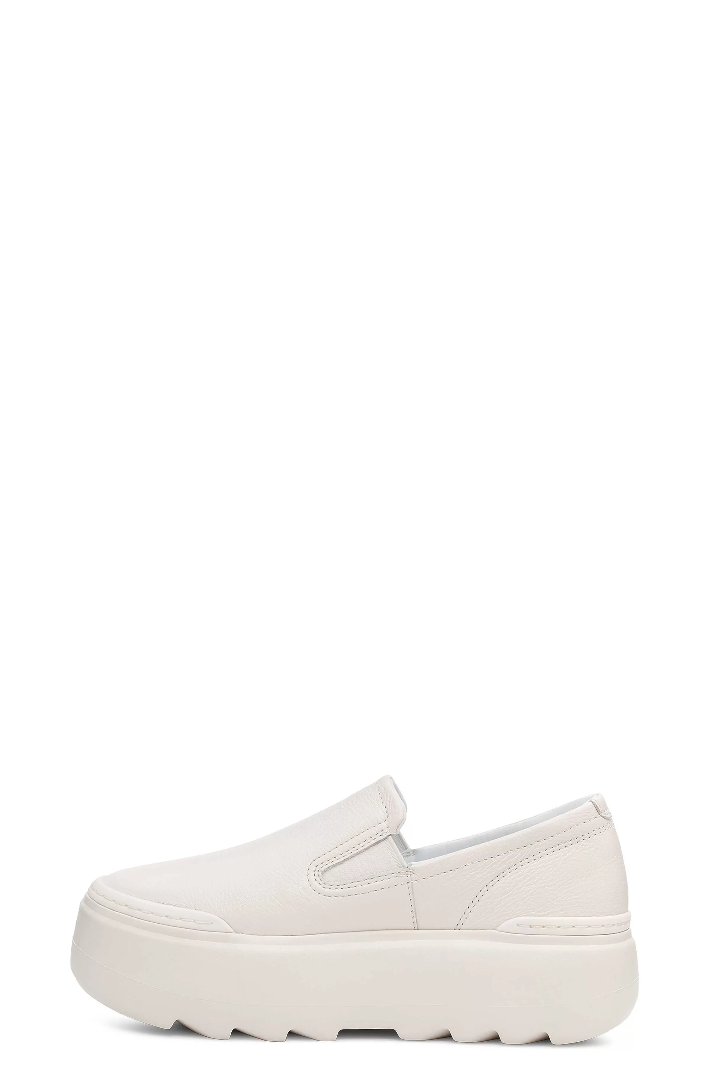 Sneakers-UGG Marin Maxi Slip On, Blanc brillant