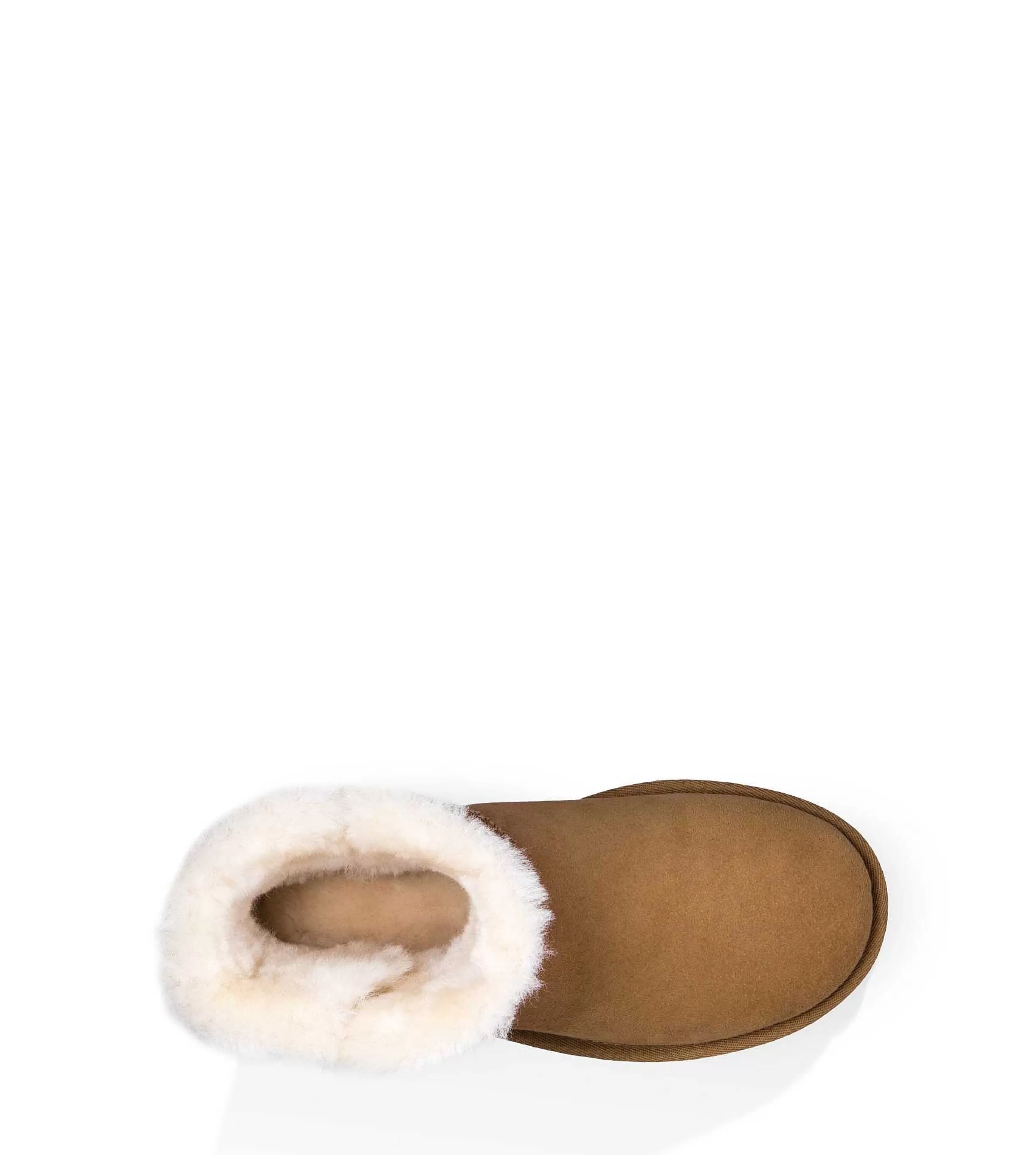 Bottes Classiques-UGG Mini Bailey Button II, châtaigne