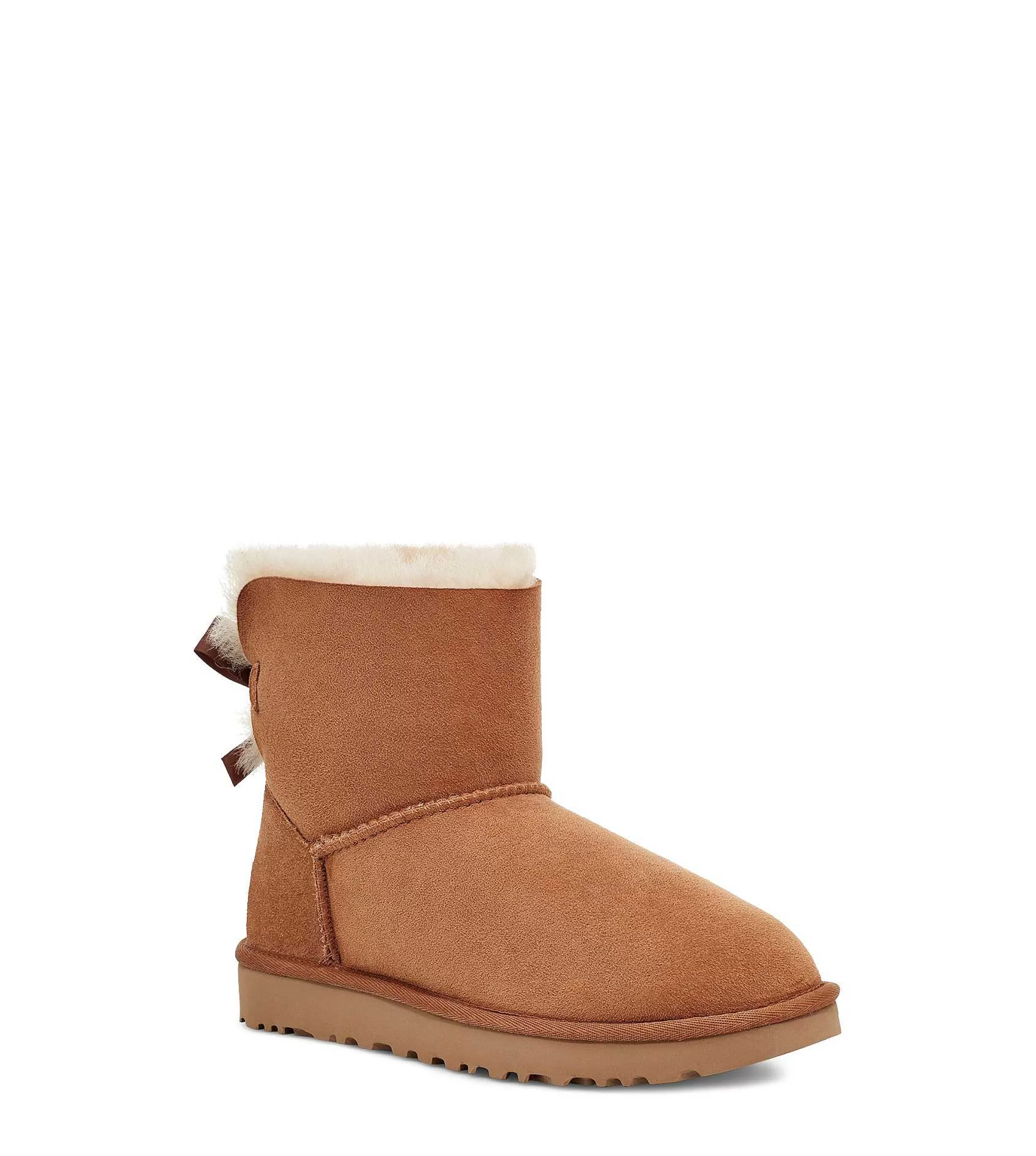 Bottes Classiques-UGG Mini-Bailey Bow Ii châtaigne