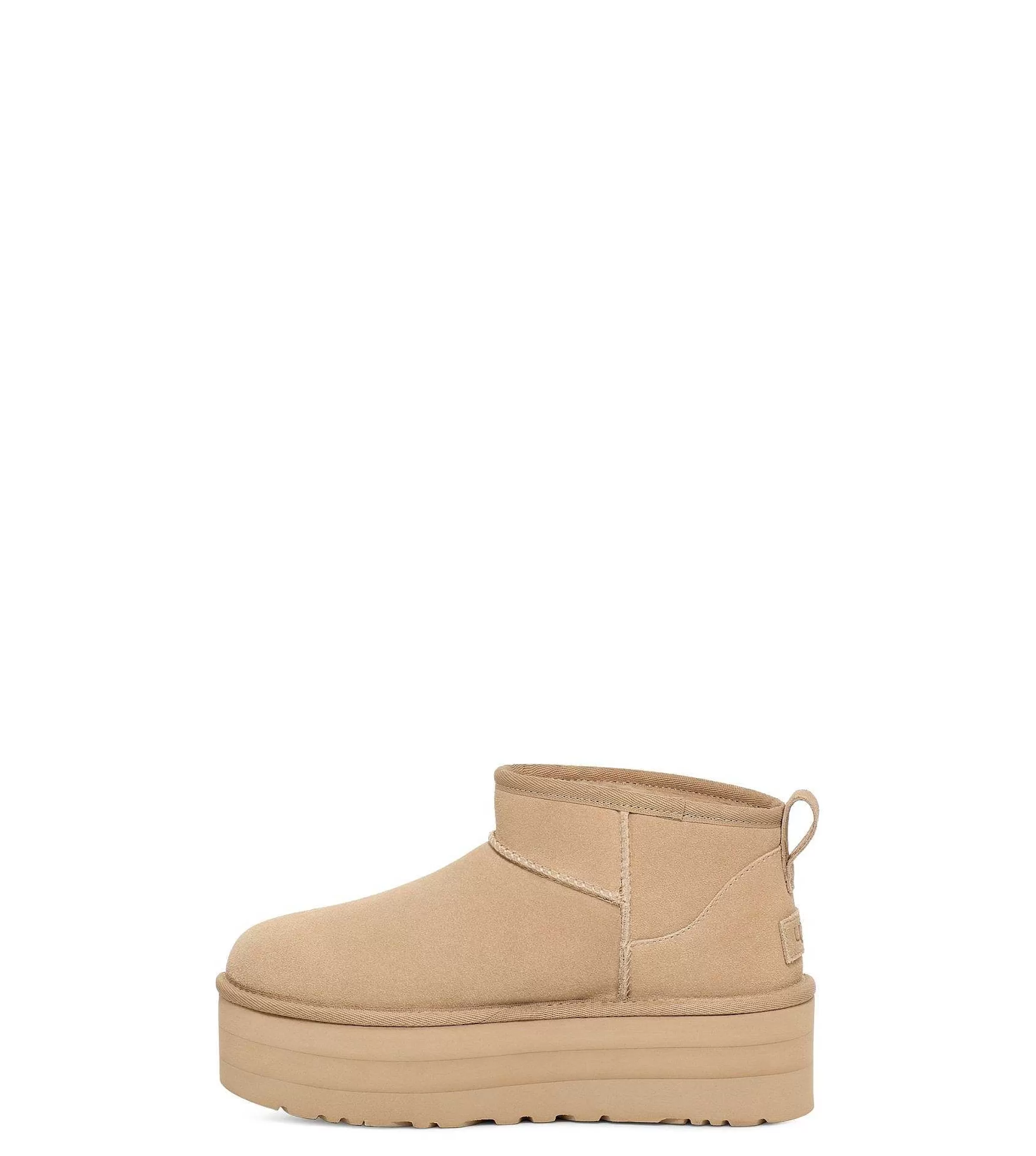 Bottes Classiques-UGG Plateforme classique ultra mini Graine de moutarde